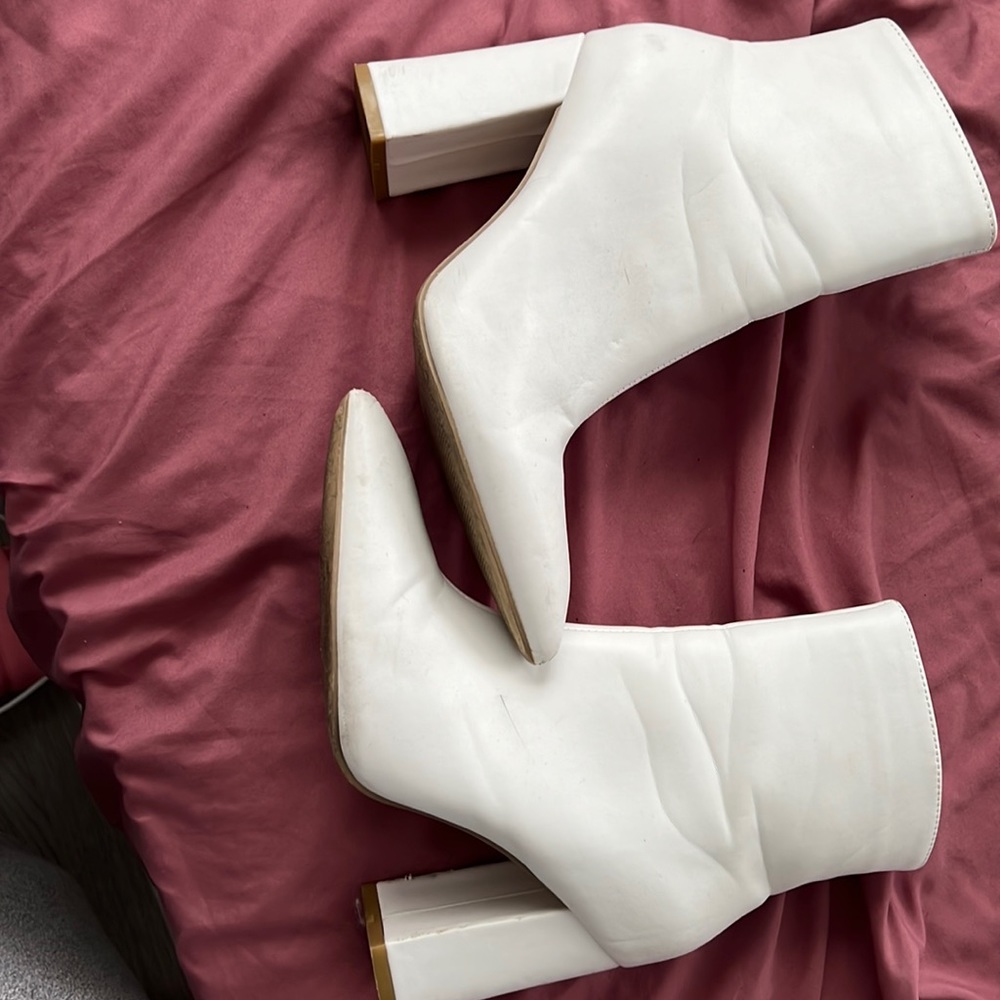 White boots
